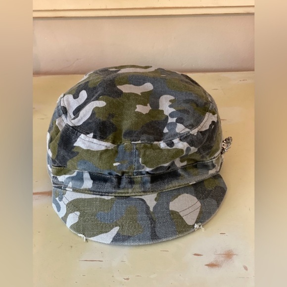 Accessories - Denim Camouflage Hat